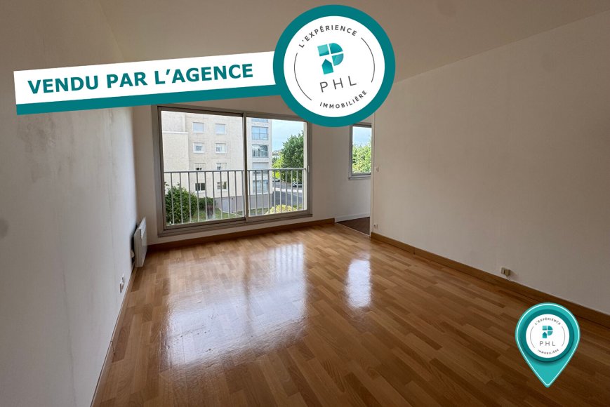 Studio Caen 30.85 m2 avec cave et stationnement résidence sécurisée - PHL Immobilier